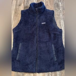 xl patagonia navy blue vest